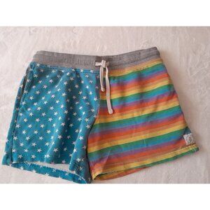 Chubbies Mens Loungewear Beach Casual Rainbow Colorful 5.5 In Shorts Size Medium